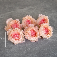 Головка півонії, рожева, 10 см (9222-060)