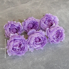 Головка півонії, бузкова, 10 см (9222-061)