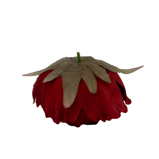 Головка пиона, бордовая, 10 см (9222-063)