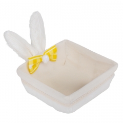 Великодній кошик "Білі вушка", 16 см (9109-028)