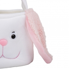 Плюшевий кошик "Кролик", рожевий, 30 см (9109-030)