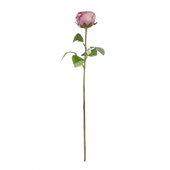 Искусственная роза, розово-лиловая, 66 см (9213-039)