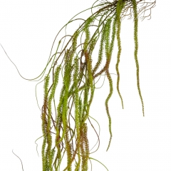 Штучна звисаюча гілка "Амарант", помаранчево-зелена, 155 см (9226-004)