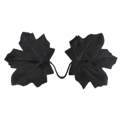 Штучне кленове листя "Золота осінь", чорне, 250 г (9230-006)