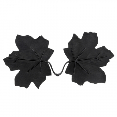 Штучне кленове листя "Золота осінь", чорне, 250 г (9230-006)