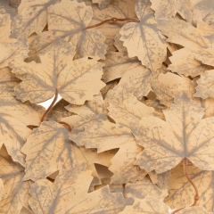 Штучне кленове листя "Золота осінь", бежеве, 250 г (9230-007)