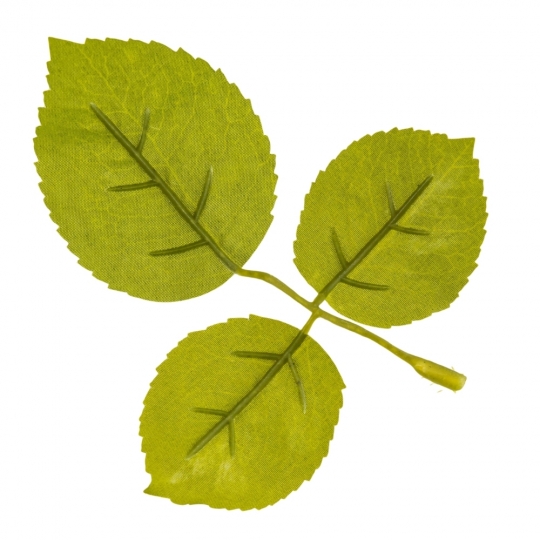 Искусственные листья розы, зелёные, 250 г (9230-011)