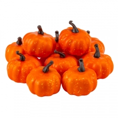 Декоративний гарбузик "Теплі барви", помаранчевий, 6 см (9233-001)