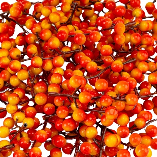 Искусственная веточка с ягодами Искусственная веточка с ягодами