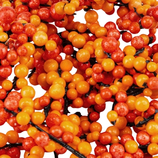 Искусственная веточка с ягодами Искусственная веточка с ягодами