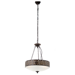 Люстра подвесная с металлическим абажуром (FN012/4) (FN012/4)