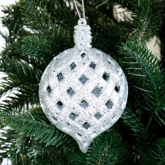 Набор елочных игрушек "Капля" (2 шт) (009NZ)