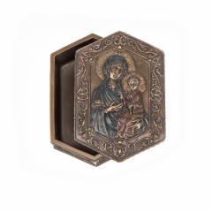 Скринька "Діва Марія та Ісус" 12х8 см. (75937A4)