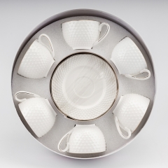 Набор "Аристократическая изысканность" на 6 персон, белый, 230 мл (9292-019)