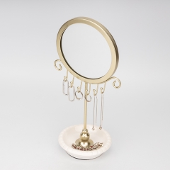 Настольная подставка для украшений с зеркалом "Утонченность", 32,5 см (2027-007)
