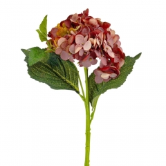 Букет "Гортензия крупнолистная" бордо (8114-002)