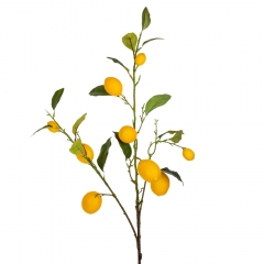 Штучна гілка "Лимони", 104 см (9128-001)