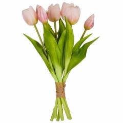 Букет тюльпанов "Весеннее наслаждение", розовый, 30 см (9129-004)