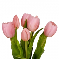 Букет тюльпанов "Весеннее наслаждение", розовый, 30 см (9129-005)