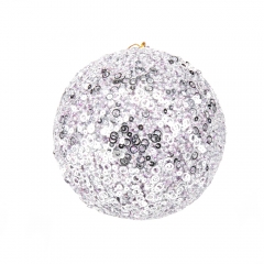 Новогодная игрушка "Зимнее диско", 12 см (6018-052)