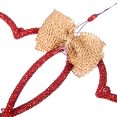 Елочная игрушка "Два сердца" (035NY)