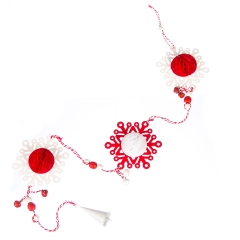 Ялинкова прикраса "Новорічні сніжинки" (036NY)