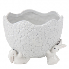 Ємність для зберігання "Весняна ніжність", сіра, 15,5 см (5005-012)