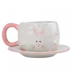 Чашка з блюдцем "Ласун", 300 мл (9059-009)