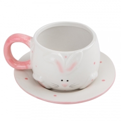 Чашка з блюдцем "Ласун", 300 мл (9059-009)