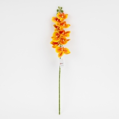 Штучна орхідея, помаранчева, 57 см (2026-022/orange)