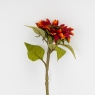 Штучний соняшник, темно-червоний, 66 см (2026-027/red)