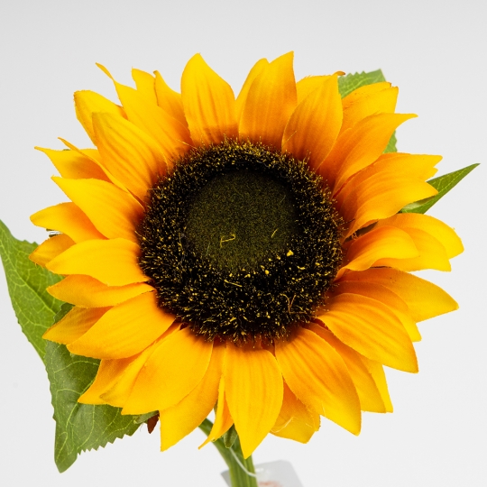 Штучний соняшник, світло-помаранчевий, 66 см (2026-028/orange)