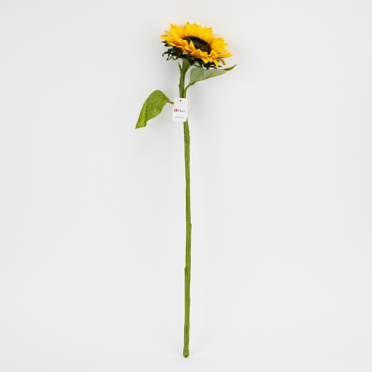 Штучний соняшник, жовтий, 66 см (2026-028/yellow)
