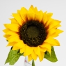 Штучний соняшник, жовтий, 66 см (2026-028/yellow)