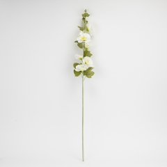 Штучна гілка “Мальва”, біла, 85 см (2026-029/white)