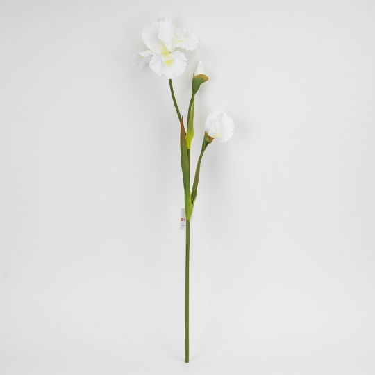 Штучний ірис, білий, 80 см (2026-030/white)