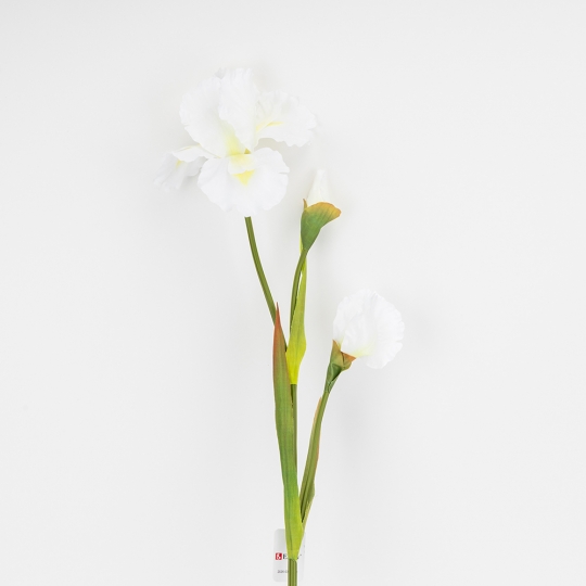 Штучний ірис, білий, 80 см (2026-030/white)