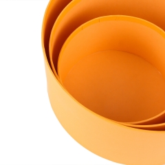 Набір із трьох коробок "Зворушливий момент", помаранчевий (8929-025)