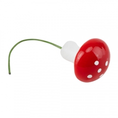 Набір декоративних грибів "Червоні капелюшки", 50 шт, 3 см (9223-045)