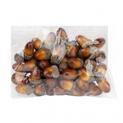 Набір декоративних жолудів "Осінній затишок", 50 шт, 3 см (9223-046)