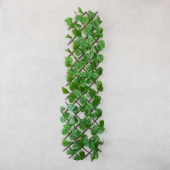 Декоративна панель зі штучної зелені та лози "Фікус", 36*120 см (2017-006)