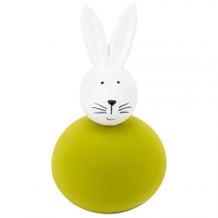 Фигурка "Пасхальный кролик", зеленый, 17,5 см (4000-016/green)