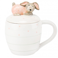 Кружка "Чаювання з кроликом", 400 мл (4000-026)