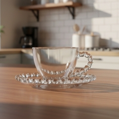 Чашка з блюдцем "Серце" (9145-006)