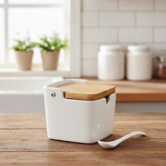 Ємність для зберігання з бамбуковою кришкою "Ласунка", 200 мл (9184-022)