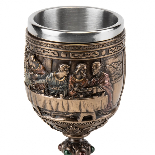 Кубок «Тайная вечеря» 200 мл, (17 см) (77689A4)