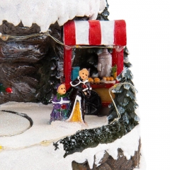 Новогодняя карусель "Зимний курорт" (9001-004)