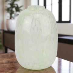 Ваза "Зелений кришталь", 25 см ТІЛЬКИ САМОВИВІЗ (9287-019)