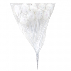 Пасхальные яйца на палочках "Блестки", 9 шт (9109-060)