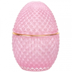Ємність для зберігання "Фаберже", рожева, 12 см (9157-052)